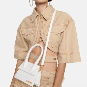 Jacquemus – Le Chiquito Moyen Bag in White (NWOT)